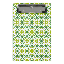 Blattmuster, Muster von Blätter, grüne Blätter Mini Klemmbrett