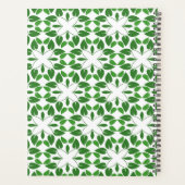Blattmuster, Muster von Blätter, grüne Blätter Planer (Rückseite)