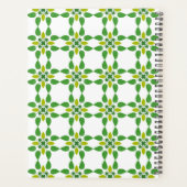 Blattmuster, Muster von Blätter, grüne Blätter Planer (Rückseite)