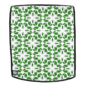 Blattmuster, Muster von Blätter, grüne Blätter Rucksack (Abnehmbare Front)