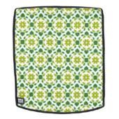 Blattmuster, Muster von Blätter, grüne Blätter Rucksack (Abnehmbare Front)