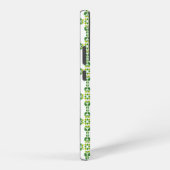 Blattmuster, Muster von Blätter, grüne Blätter Samsung Galaxy Hülle (Rechte Seite)