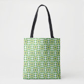 Blattmuster, Muster von Blätter, grüne Blätter Tasche (Vorderseite)