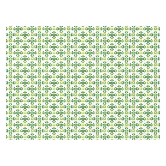 Blattmuster, Muster von Blätter, grüne Blätter Tischdecke (Vorderseite (Horizontal))