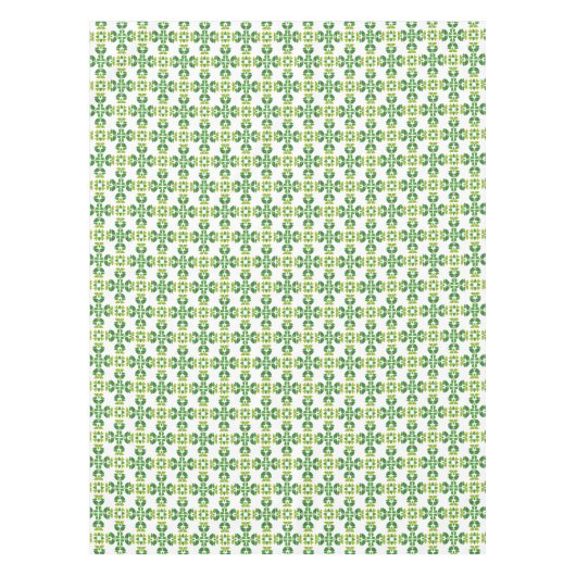 Blattmuster, Muster von Blätter, grüne Blätter Tischdecke (Vorderseite)