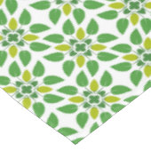 Blattmuster, Muster von Blätter, grüne Blätter Tischdecke (Schrägansicht)