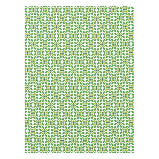 Blattmuster, Muster von Blätter, grüne Blätter Tischdecke (Vorderseite)