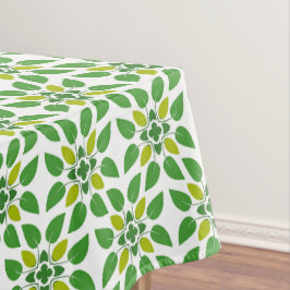 Blattmuster, Muster von Blätter, grüne Blätter Tischdecke