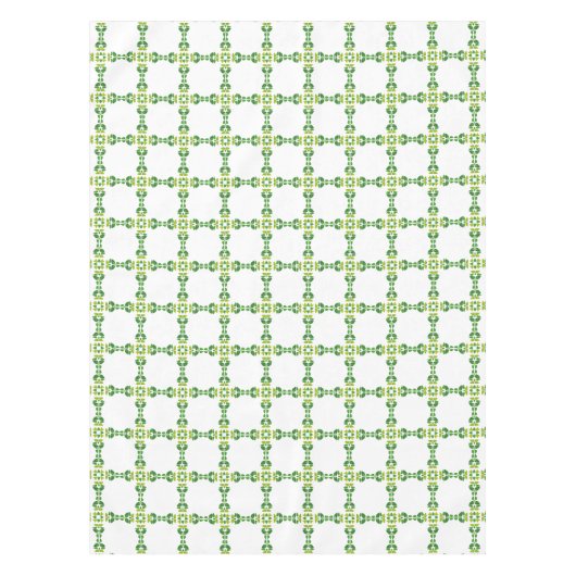 Blattmuster, Muster von Blätter, grüne Blätter Tischdecke (Vorderseite)