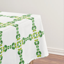 Blattmuster, Muster von Blätter, grüne Blätter Tischdecke