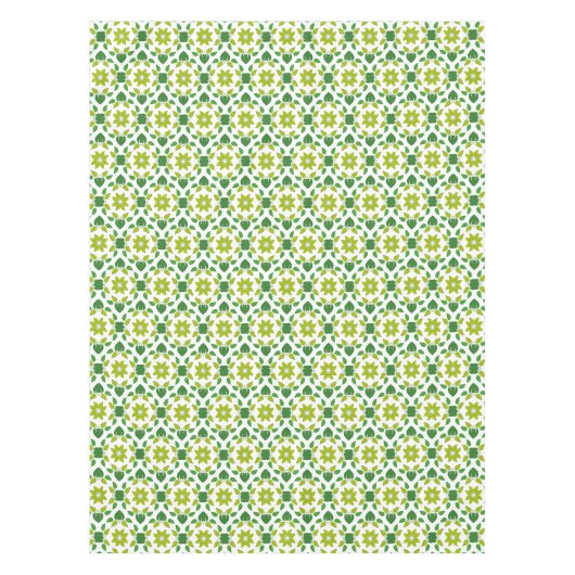 Blattmuster, Muster von Blätter, grüne Blätter Tischdecke (Vorderseite)