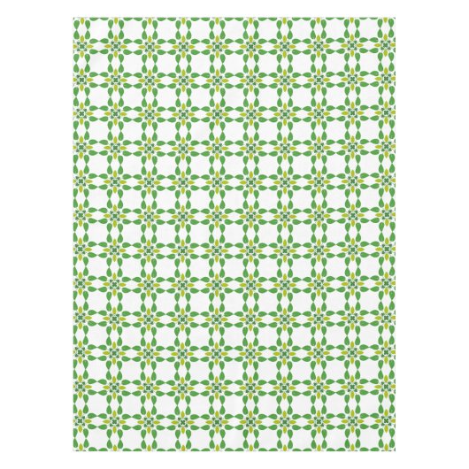 Blattmuster, Muster von Blätter, grüne Blätter Tischdecke (Vorderseite)