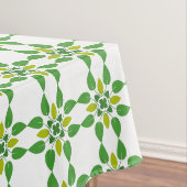 Blattmuster, Muster von Blätter, grüne Blätter Tischdecke (Beispiel)