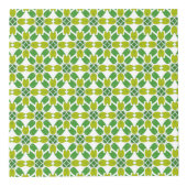 Blattmuster, Muster von Blätter, grüne Blätter Würfel (Vorderseite)