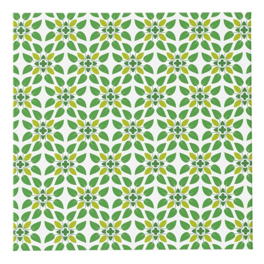 Blattmuster, Muster von Blätter, grüne Blätter Würfel (Rechts)