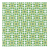Blattmuster, Muster von Blätter, grüne Blätter Würfel (Vorderseite)