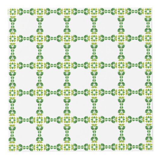 Blattmuster, Muster von Blätter, grüne Blätter Würfel (Vorderseite)