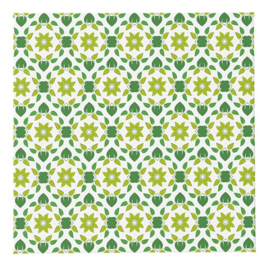 Blattmuster, Muster von Blätter, grüne Blätter Würfel (Vorderseite)