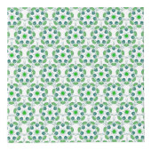 Blattmuster, Muster von Blätter, grüne Blätter Würfel (Rechts)