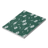 Blattmuster Notizblock (Rotiert)