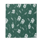 Blattmuster Notizblock (Vorderseite)