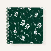 Blattmuster Notizblock (Vorderseite)