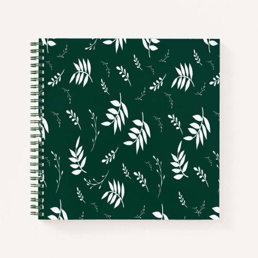 Blattmuster Notizblock (Vorderseite)