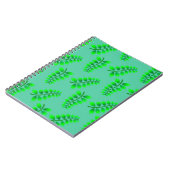 Blattmuster Notizblock (Linke Seite)