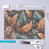 Blattmuster-Papiermuster Seidenpapier (Handwerk)