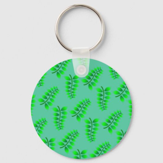 Blattmuster Schlüsselanhänger (Vorderseite)