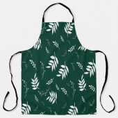 Blattmuster Schürze (Vorderseite)