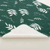 Blattmuster Sherpadecke (3/4)