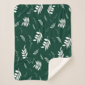 Blattmuster Sherpadecke (Vorderseite)