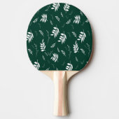 Blattmuster Tischtennis Schläger (Vorderseite)