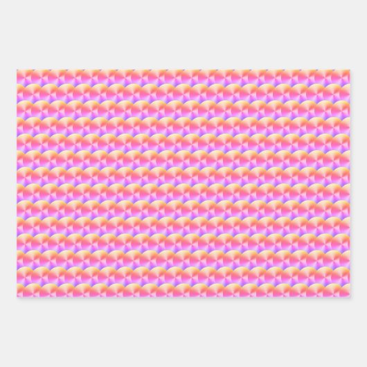 Blattpapier aus metallischem Gold und Silber Geschenkpapier Set (Vorderseite 3)