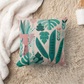 Blattpflanzenkissen Kissen (Decke)
