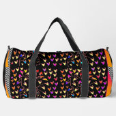 Blattpunkte wiederholen duffle bag (Vorderseite)