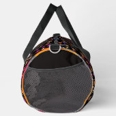 Blattpunkte wiederholen duffle bag (Rechts)