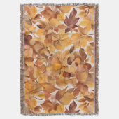 Blattreiches Farbpattern-Design  Decke (Vorderseite Vertikal)
