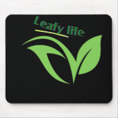 Blattreiches Leben Mousepad (Vorne)