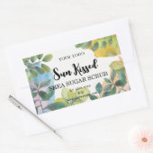 Blattschild Rechteckiger Aufkleber (Umschlag)