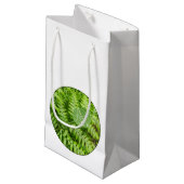 Blatttropfen Kleine Geschenktüte (Vorderseite Schrägansicht)