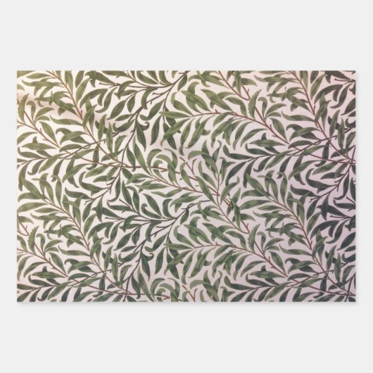 Blattwein, Arcadia bluoral und Positano Geschenkpapier Set (Vorderseite)