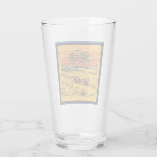 Blatz Bierglas-Tasse Glas (Rückseite)