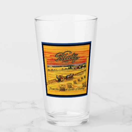 Blatz Bierglas-Tasse Glas (Vorderseite)
