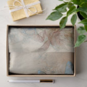 Blau 11 seidenpapier (Geschenk)