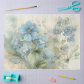 Blau 13 seidenpapier (Basteln)