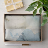 Blau 14 seidenpapier (Geschenk)