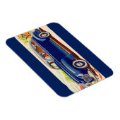 blau 1941 Plymouth Magnet (Rechte Seite)