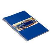 blau 1941 Plymouth Notizblock (Rechte Seite)
